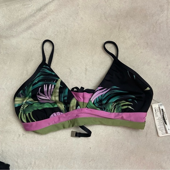 New SET Seafolly Las Palmas Reversible Bikini Top With Bottoms nwot 28509 - Picture 7 of 9